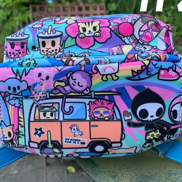 BLACKMILK TOKIDOKI POOL PARTY BACKPACK! - Picture 11 of 12